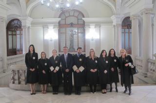 Las seis nuevas juezas se incorporarán a sus destinos en los próximos días después de jurar o prometer esta mañana su cargo ante la Sala de Gobierno del Alto Tribunal Valenciano